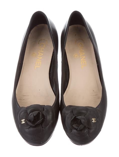 chanel camellia flat shoes|Chanel Camellia Flats .